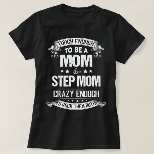 母おばあちゃん母になるほどタフな Tシャツ (デザイン正面)