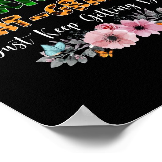 母おばあちゃん素晴らしが良いプレイドを取得 ポスター (角)