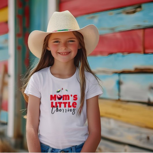 母おもしろいさくらんぼビービーフスローガン誕生日 Tシャツ