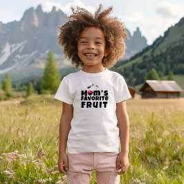 母おもしろいさくらんぼビービーフスローガン誕生日 Tシャツ