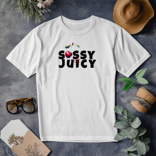 母おもしろいさくらんぼビービーフスローガン誕生日 Tシャツ