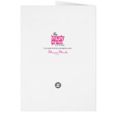 母おもしろいのデイカード「ザ・ビーターをなめる」 (裏面)