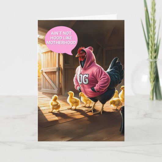 母おもしろいの日のカード誕生日カード母親時代 シーズンカード (正面)