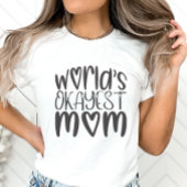 母おもしろいの日のシャツ、世界で最も大きい母 Tシャツ