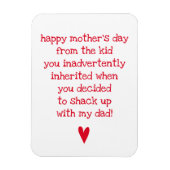 母おもしろいの日のボーナス母引用文 マグネット (縦)