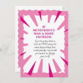 母おもしろいの日の数学の問題カード (正面/裏面)