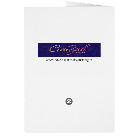 母おもしろいの日の母のタトゥーカード (裏面)