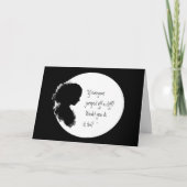 母おもしろいの日の聖句ママのためのモミズム カード (正面)