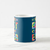 母おもしろいの日は叔母が今ま最高ので結ぶ コーヒーマグカップ (中央)