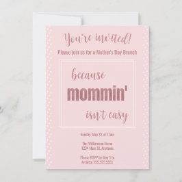 母おもしろいの日ブランチ 招待状