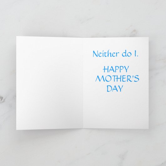 母おもしろいの日札 カード (内部)