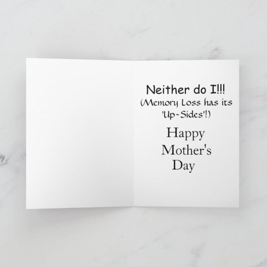 母おもしろいの日札 カード (内部)