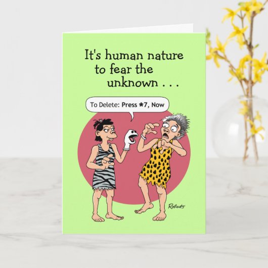 母おもしろいの日 カード (黄色い花)