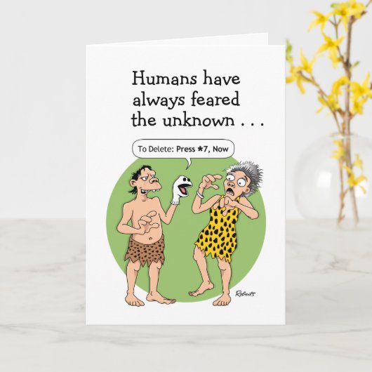 母おもしろいの日 カード (黄色い花)