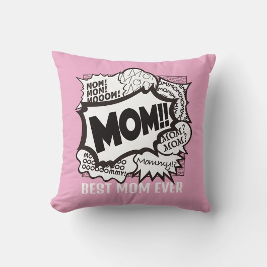 母おもしろいの日 クッション (正面)