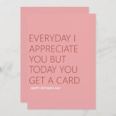 母おもしろいの日 シーズンカード (正面/裏面)