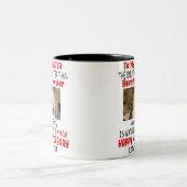 母おもしろいの母からの娘への贈り物 ツートーンマグカップ (中央)