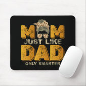 母おもしろいはパパのみ頭が切れるヴィンテージ マウスパッド (マウス)