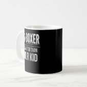 母おもしろいパパ女用ボクサー コーヒーマグカップ (正面左)