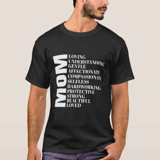 母おもしろいママ母の日誕生日女性 Tシャツ (正面)
