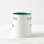 母おもしろい娘ハッピーバースデーコーヒー マグカップ (中央)