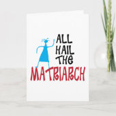 母おもしろい家の日は万歳 カード (正面)