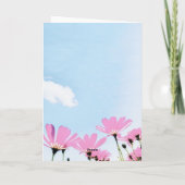 母おもしろい引用文花フローラ母の日 カード (裏面)