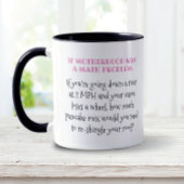 母おもしろい日の数学の問題 マグカップ