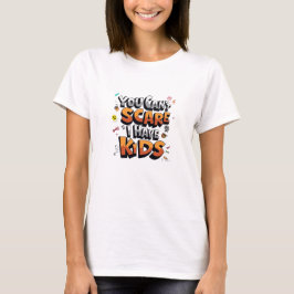 母おもしろい日Tシャツを怖がらせる Tシャツ