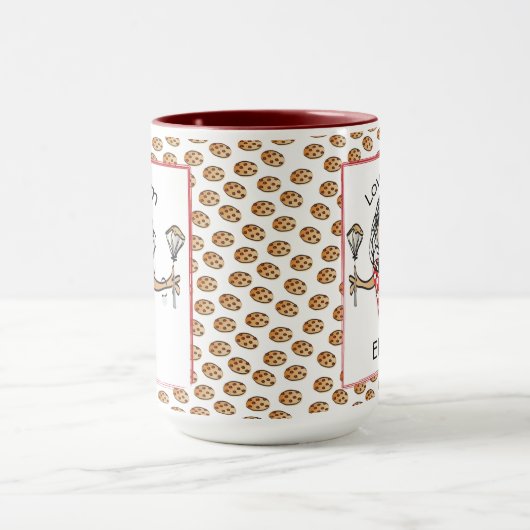 母おもしろい母民族女性漫画コーヒー マグカップ (中央)