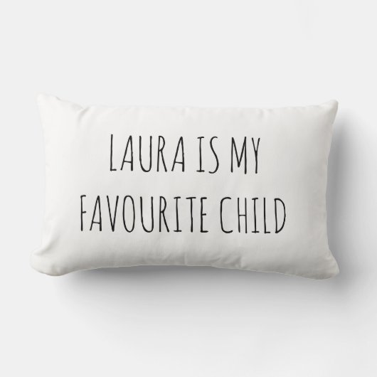 母おもしろい父ギフトおもしろいパパ母 ランバークッション (正面)