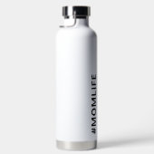 母おもしろい生活ハッシュタグ大 ウォーターボトル (右面)