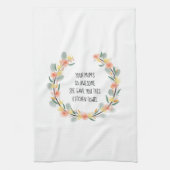 母おもしろい親から娘へのキッチンタオル キッチンタオル (縦)