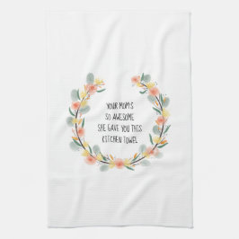 母おもしろい親から娘へのキッチンタオル キッチンタオル