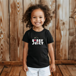 母おもしろい赤さくらんぼビービーフスローガン誕生日 Tシャツ