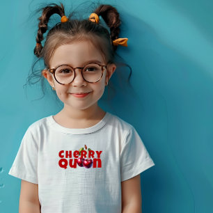 母おもしろい赤さくらんぼビービーフスローガン誕生日 Tシャツ
