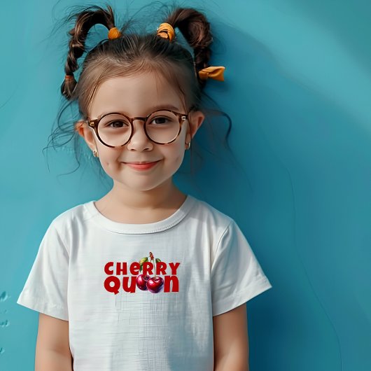 母おもしろい赤さくらんぼビービーフスローガン誕生日 Tシャツ