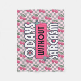 母おもしろい0日(皮肉なし) フリースブランケット