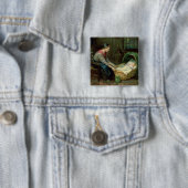 母およびベビー 缶バッジ (インサイチュ)