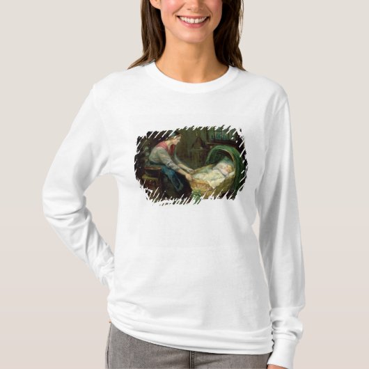 母およびベビー Tシャツ (正面)