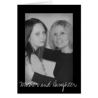 母および娘