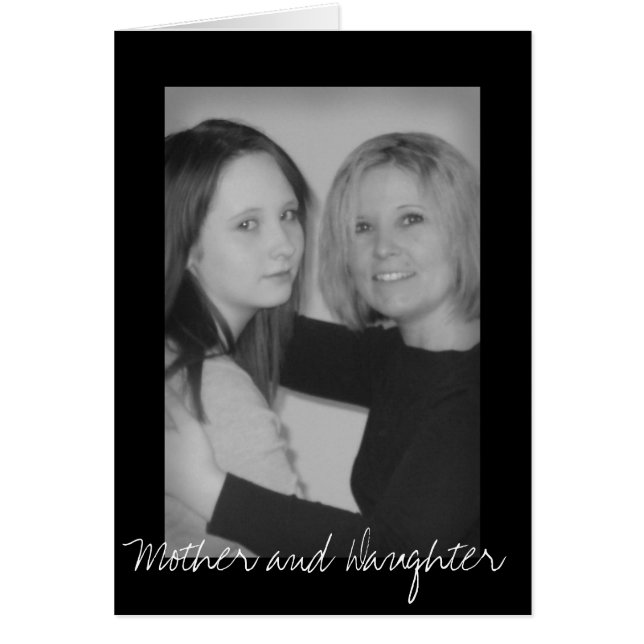 母および娘 (正面)