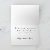 母および娘 カード (内部)