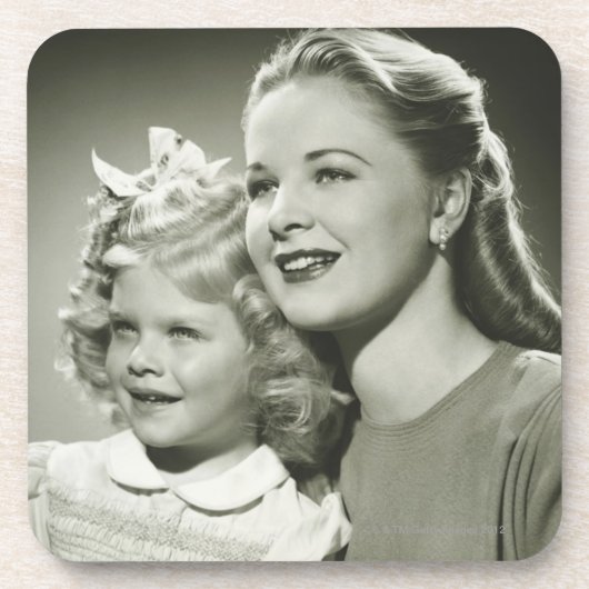 母および娘 コースター (正面)