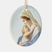 母および子供のオーナメント セラミックオーナメント (右)