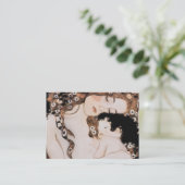 母および子供のグスタフのクリムト 名刺 (スタンド正面)