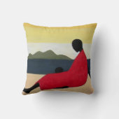 母および子供1991年 クッション (裏面)