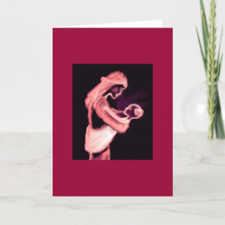 母および子供 カード