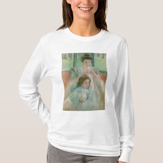 母および子供 Tシャツ (正面)