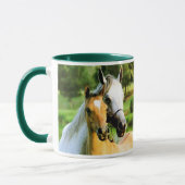 母および子馬 マグカップ (左)